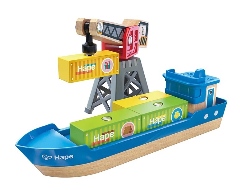 Cargo Ship & Crane