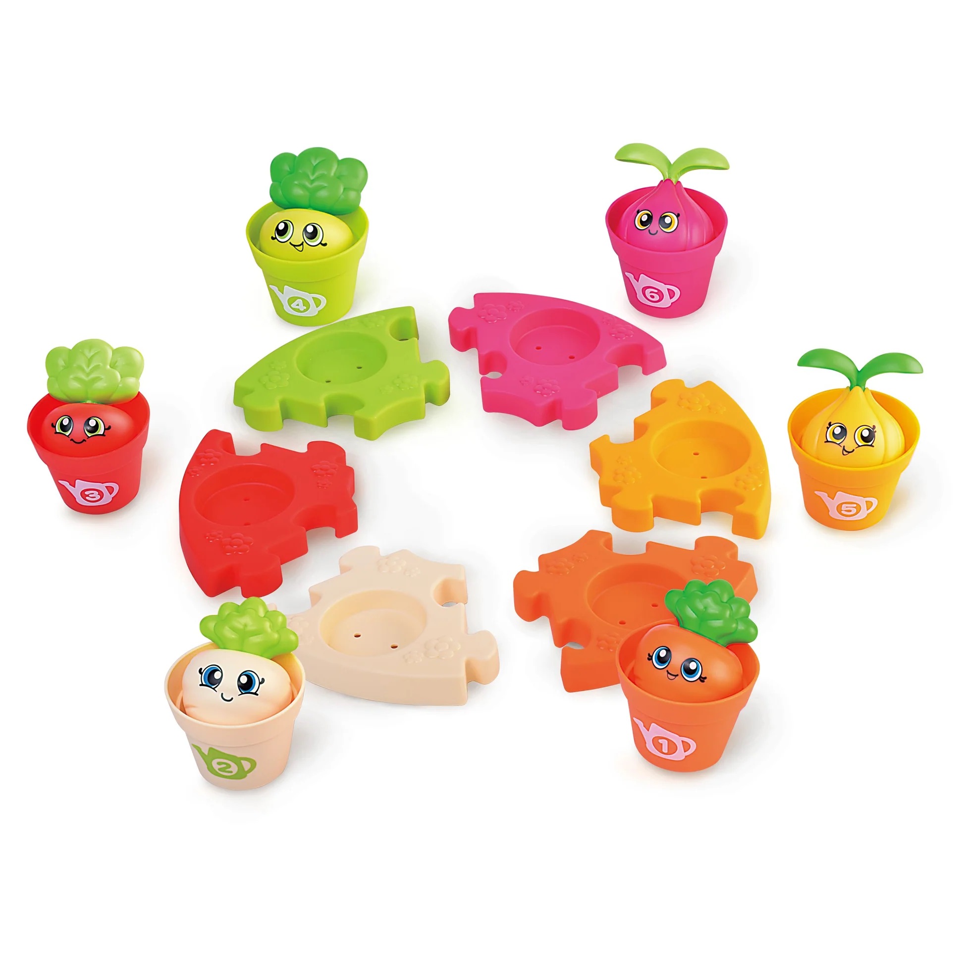 Puzzle and Plant Flower Pots
